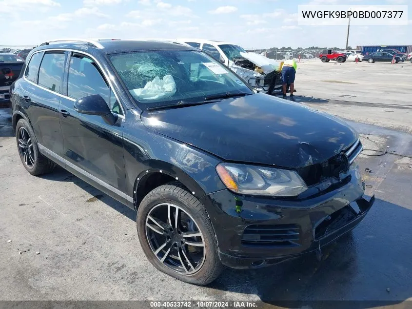 WVGFK9BP0BD007377 2011 Volkswagen Touareg Tdi Sport