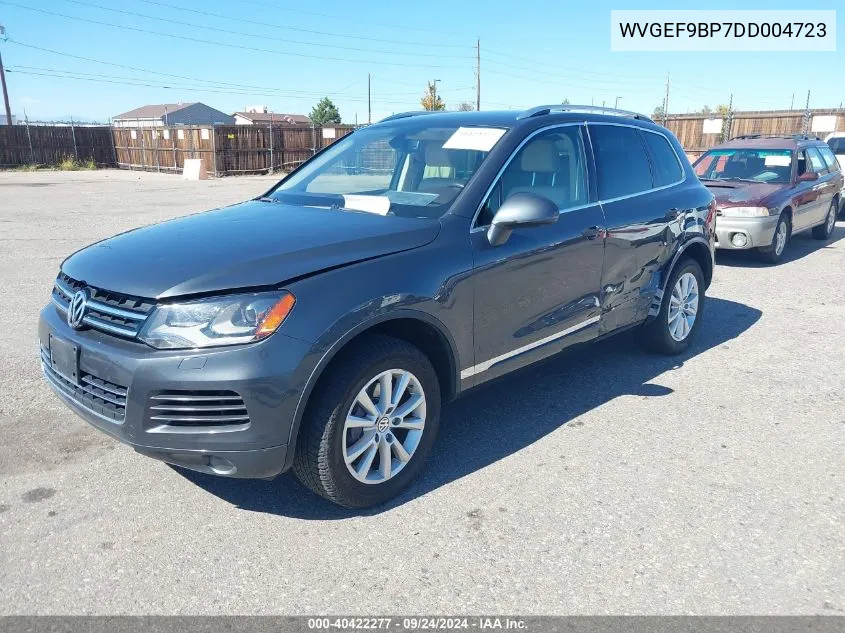 WVGEF9BP7DD004723 2013 Volkswagen Touareg Vr6 Sport