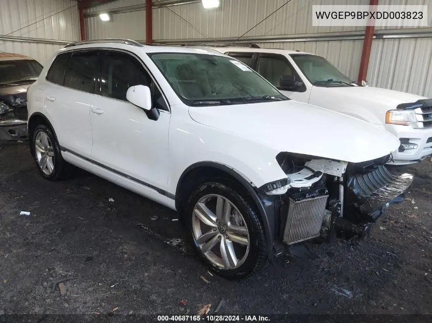 2013 Volkswagen Touareg Tdi Executive VIN: WVGEP9BPXDD003823 Lot: 40687165