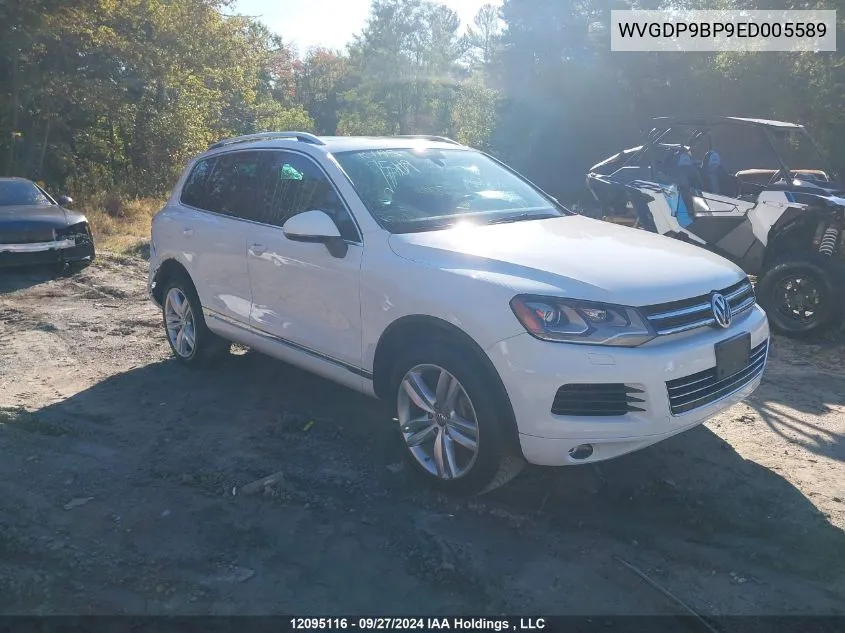 2014 Volkswagen Touareg VIN: WVGDP9BP9ED005589 Lot: 12095116