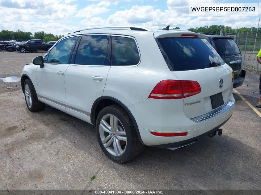 WVGEP9BP5ED007263 2014 Volkswagen Touareg Tdi Executive