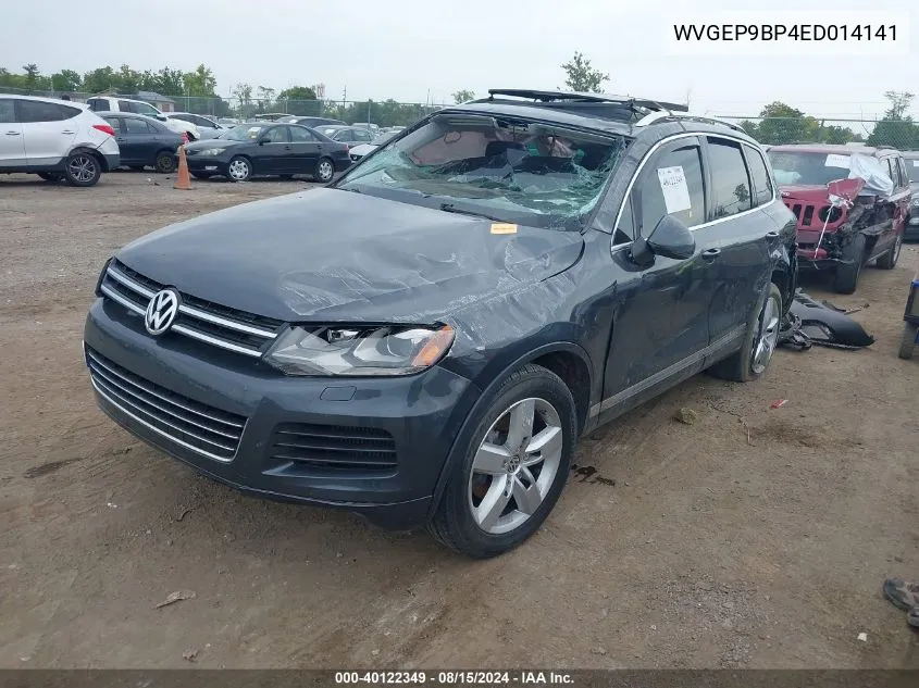 WVGEP9BP4ED014141 2014 Volkswagen Touareg Tdi Lux