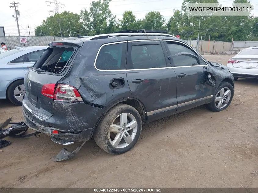 WVGEP9BP4ED014141 2014 Volkswagen Touareg Tdi Lux