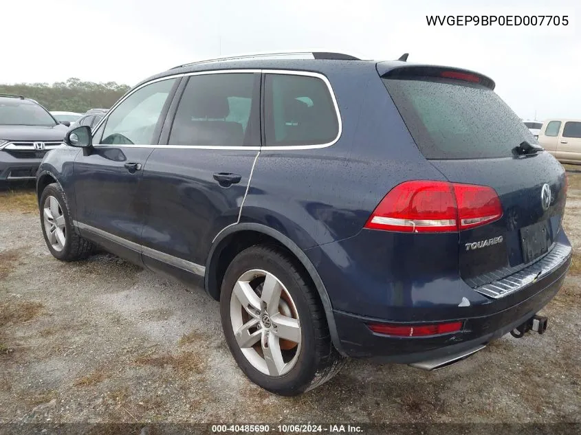 WVGEP9BP0ED007705 2014 Volkswagen Touareg Tdi Lux