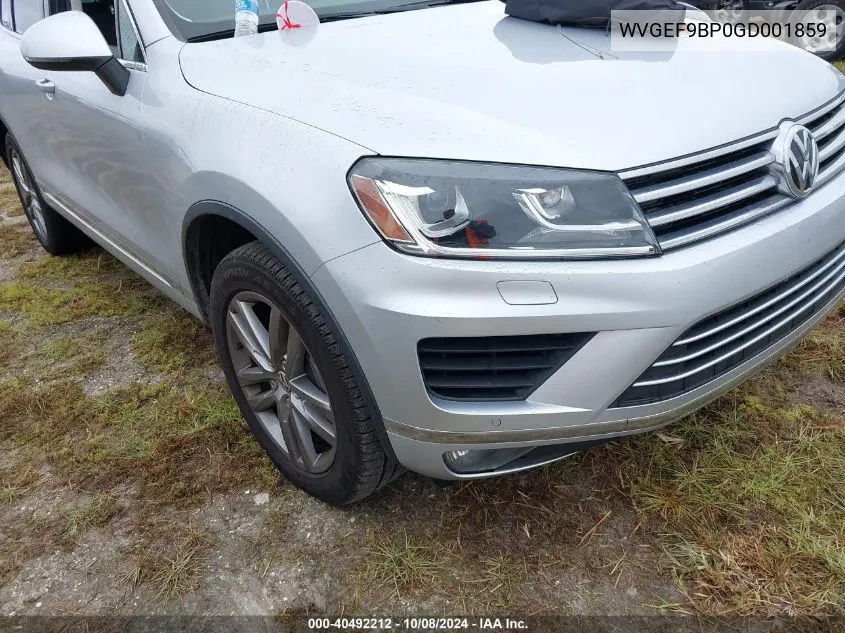 WVGEF9BP0GD001859 2016 Volkswagen Touareg Sport/Lux/Executive