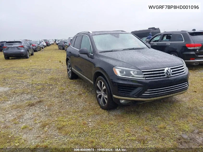 WVGRF7BP8HD001096 2017 Volkswagen Touareg Wolfsburg