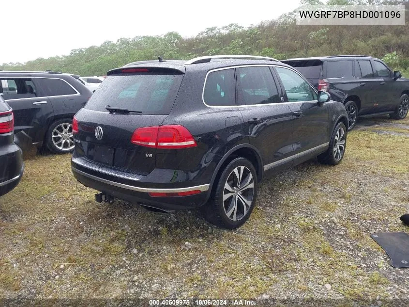 WVGRF7BP8HD001096 2017 Volkswagen Touareg Wolfsburg