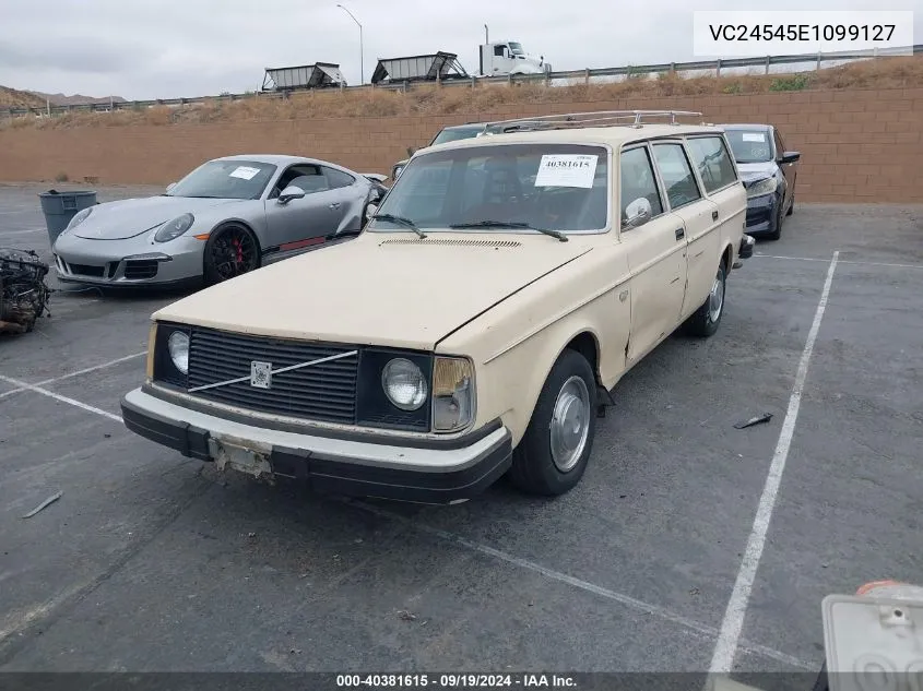 1976 Volvo 240 VIN: VC24545E1099127 Lot: 40381615