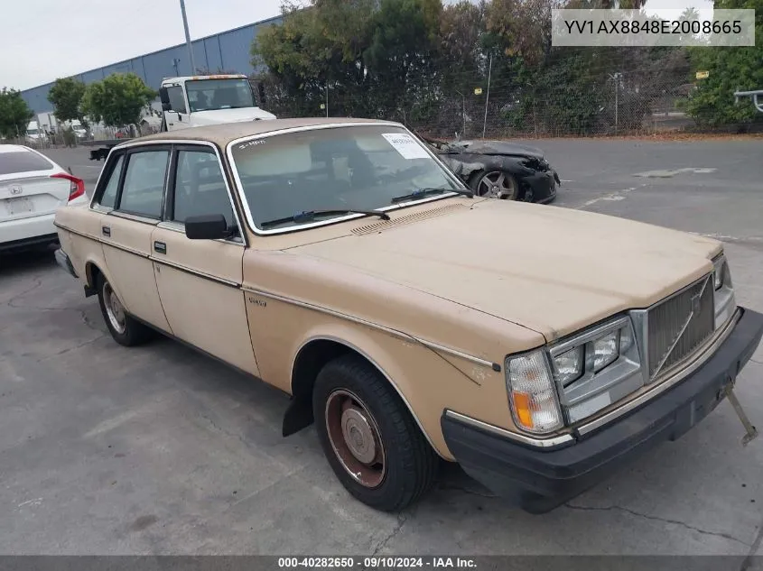 YV1AX8848E2008665 1984 Volvo 244 Dl/Gl