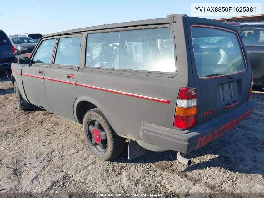 1985 Volvo 245 Dl/Gl VIN: YV1AX8850F1625381 Lot: 40669839