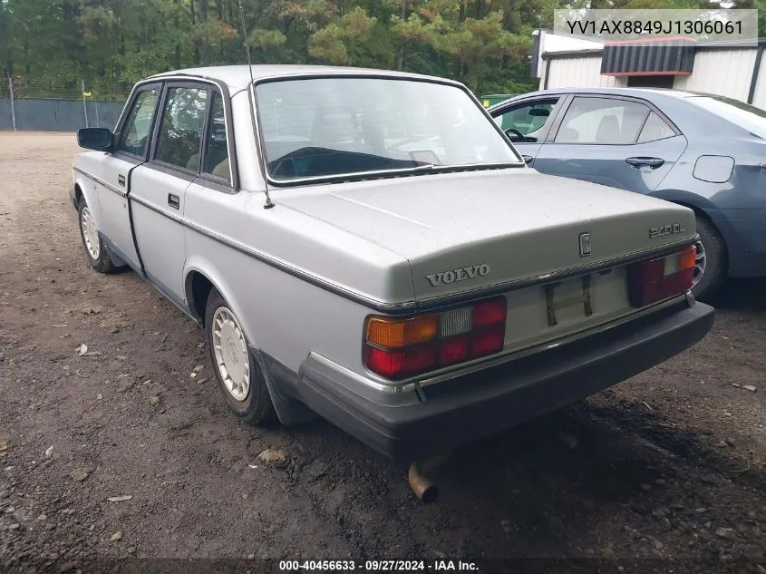 1988 Volvo 244 Dl/Gl VIN: YV1AX8849J1306061 Lot: 40456633