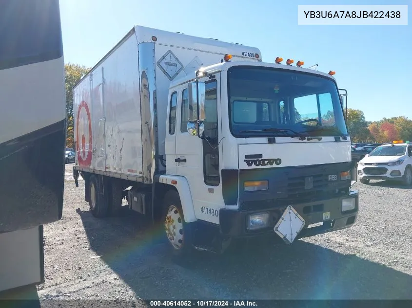 1988 Volvo Fe6 VIN: YB3U6A7A8JB422438 Lot: 40614052