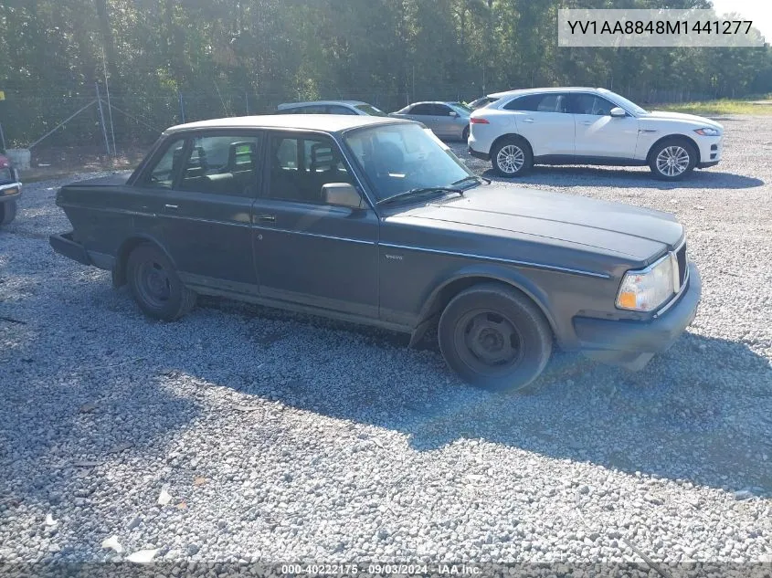 1991 Volvo 240 VIN: YV1AA8848M1441277 Lot: 40222175