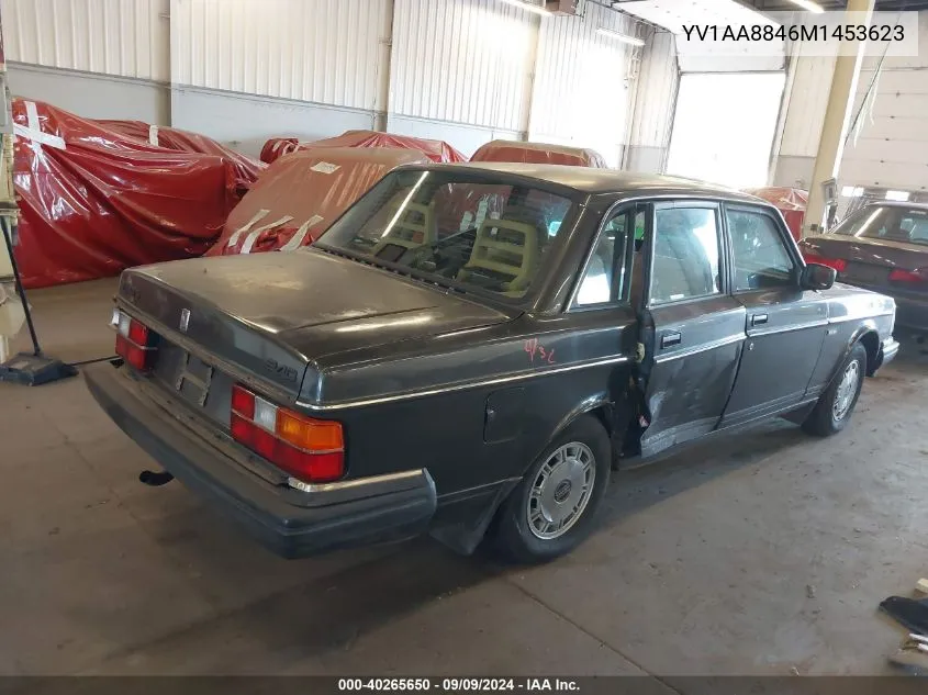 1991 Volvo 240 VIN: YV1AA8846M1453623 Lot: 40265650