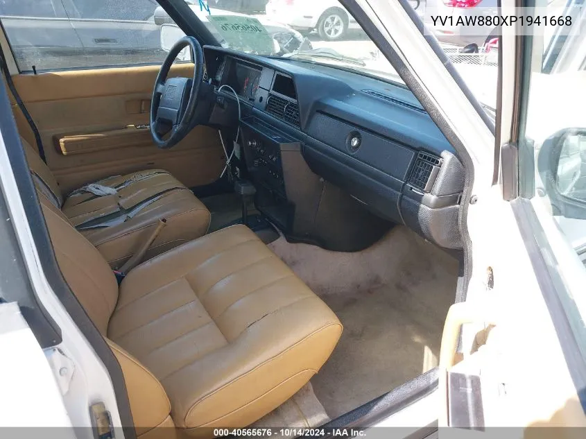 1993 Volvo 240 VIN: YV1AW880XP1941668 Lot: 40565676