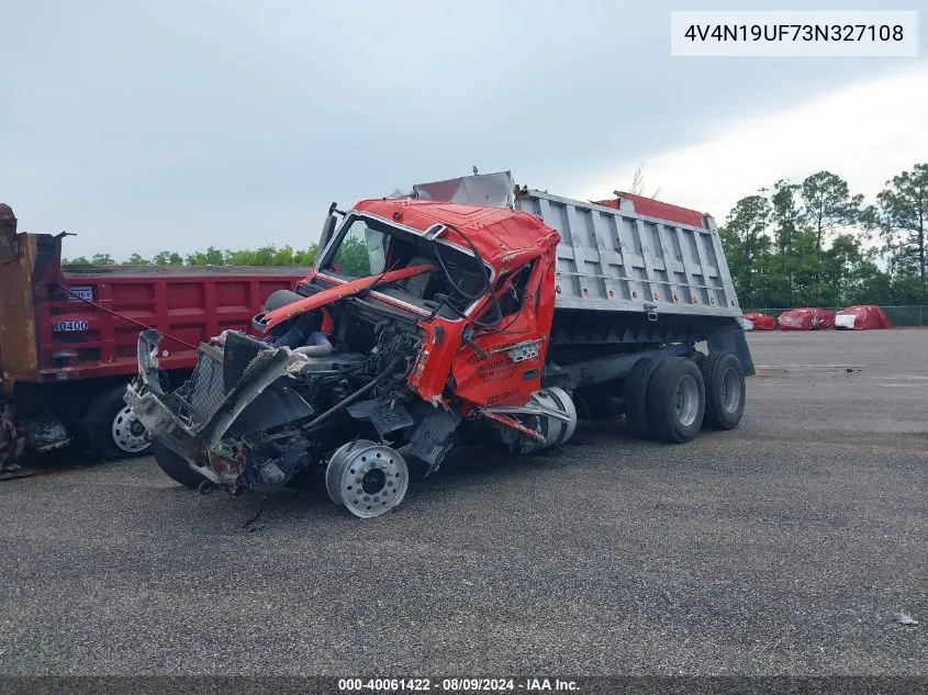 2003 Volvo Vn Vnl VIN: 4V4N19UF73N327108 Lot: 40061422