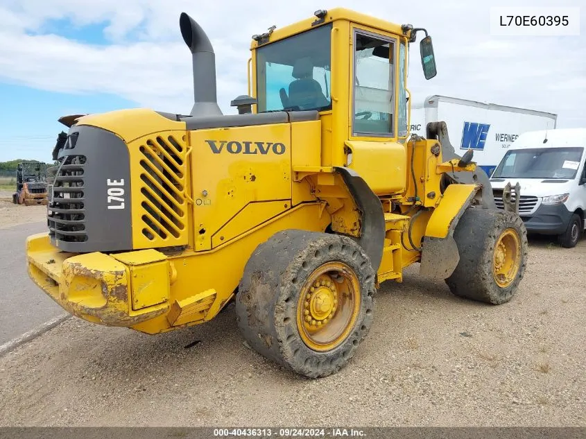 2003 Volvo L70E VIN: L70E60395 Lot: 40436313