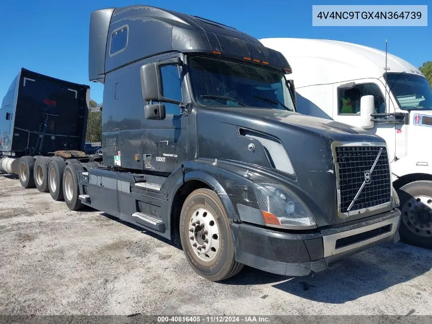 2004 Volvo Vn Vnl VIN: 4V4NC9TGX4N364739 Lot: 40816405