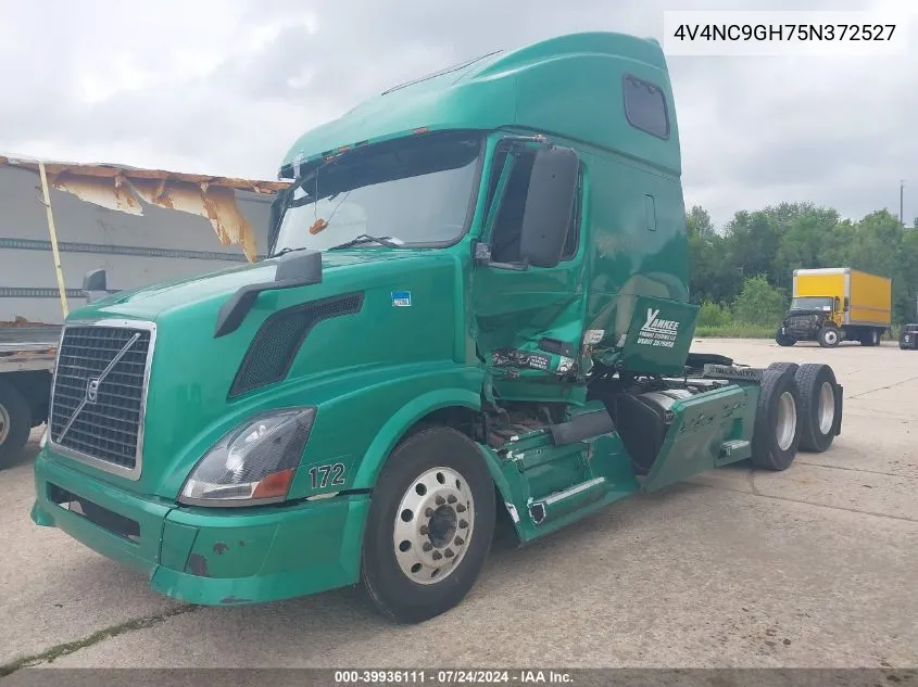 2005 Volvo Vn Vnl VIN: 4V4NC9GH75N372527 Lot: 39936111