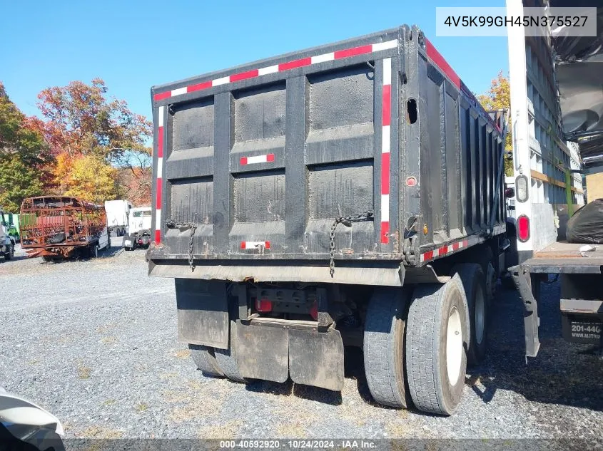 2005 Volvo Vhd VIN: 4V5K99GH45N375527 Lot: 40592920