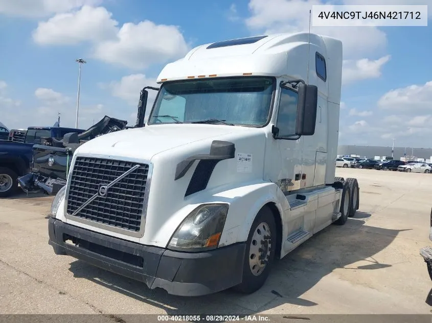 2006 Volvo Vn Vnl VIN: 4V4NC9TJ46N421712 Lot: 40218055