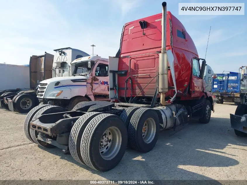 2007 Volvo Vn Vnl VIN: 4V4NC9GHX7N397747 Lot: 40373711