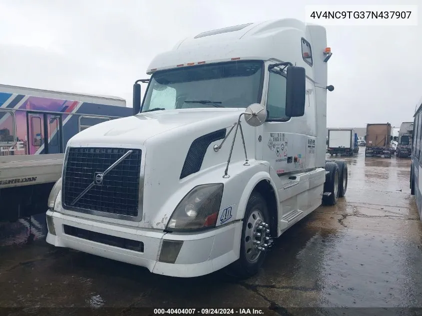 2007 Volvo Vn Vnl VIN: 4V4NC9TG37N437907 Lot: 40404007