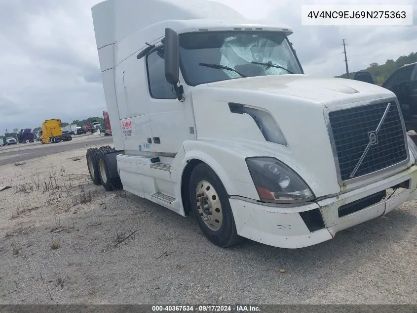 2009 Volvo Vn Vnl VIN: 4V4NC9EJ69N275363 Lot: 40367534