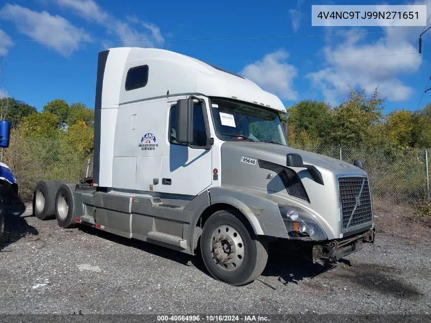 2009 Volvo Vn Vnl VIN: 4V4NC9TJ99N271651 Lot: 40564996