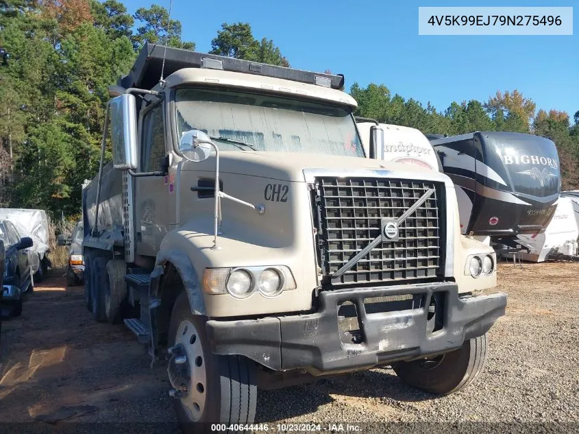 2009 Volvo Vhd VIN: 4V5K99EJ79N275496 Lot: 40644446