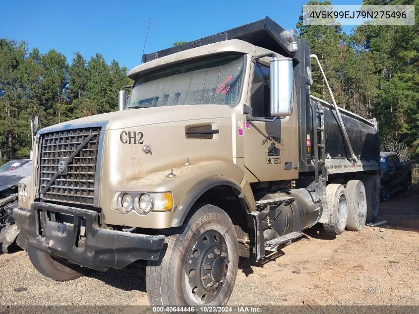 2009 Volvo Vhd VIN: 4V5K99EJ79N275496 Lot: 40644446