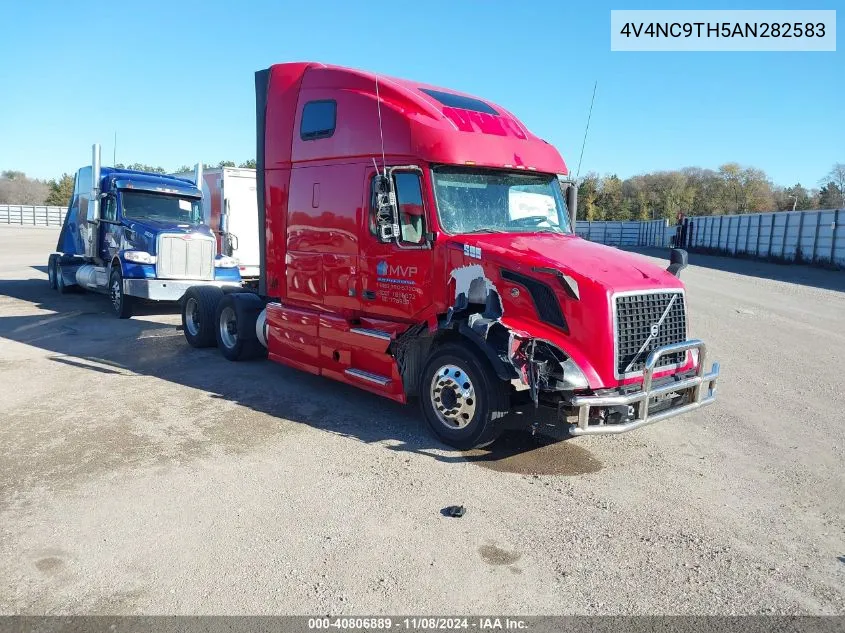 2010 Volvo Vn Vnl VIN: 4V4NC9TH5AN282583 Lot: 40806889