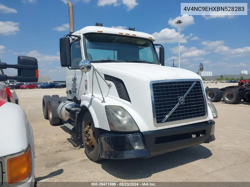 2011 Volvo Vn Vnl VIN: 4V4NC9EHXBN528283 Lot: 39471598