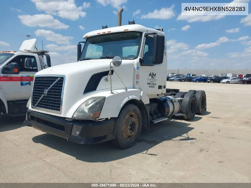 2011 Volvo Vn Vnl VIN: 4V4NC9EHXBN528283 Lot: 39471598