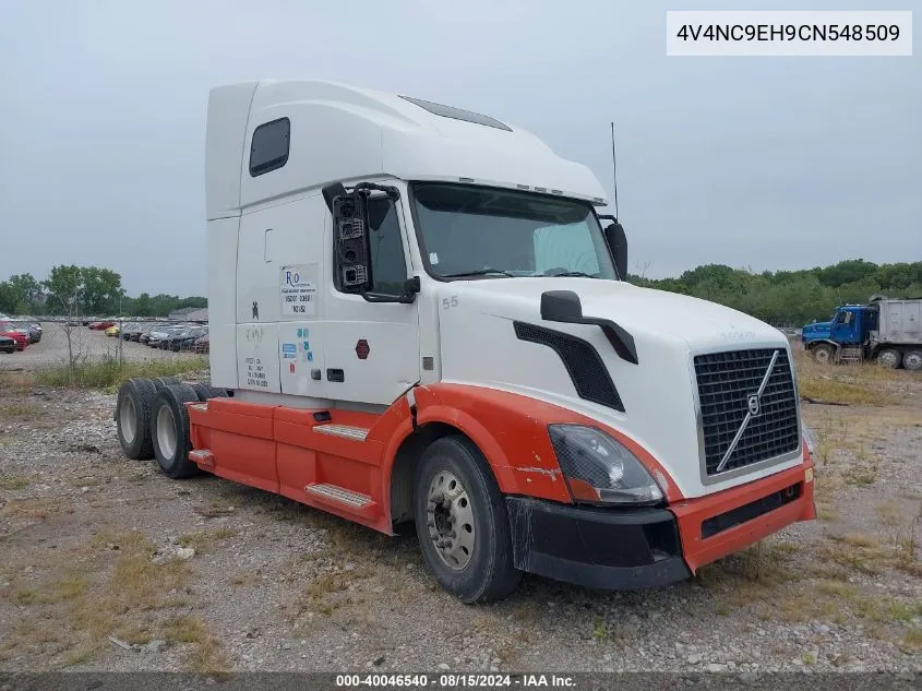 2012 Volvo Vn Vnl VIN: 4V4NC9EH9CN548509 Lot: 40046540