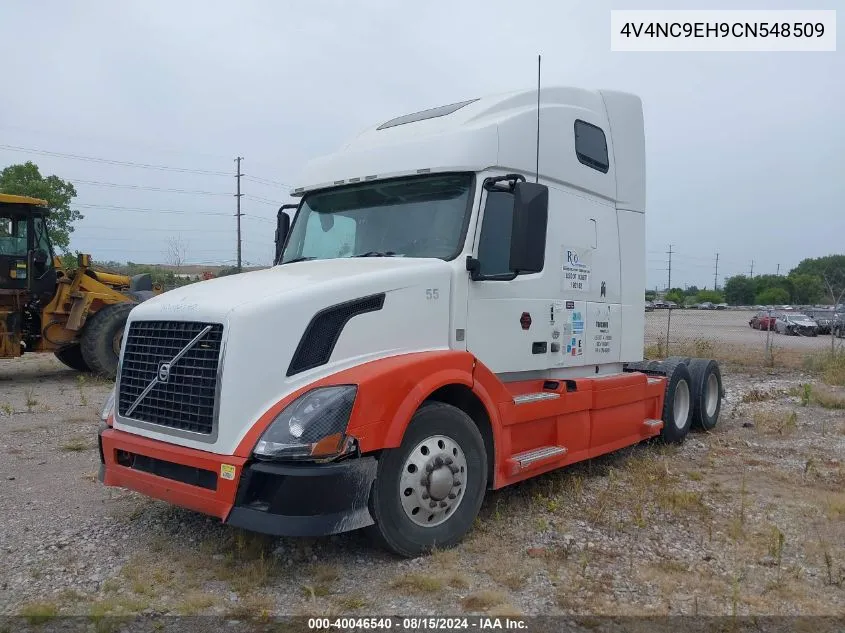 2012 Volvo Vn Vnl VIN: 4V4NC9EH9CN548509 Lot: 40046540