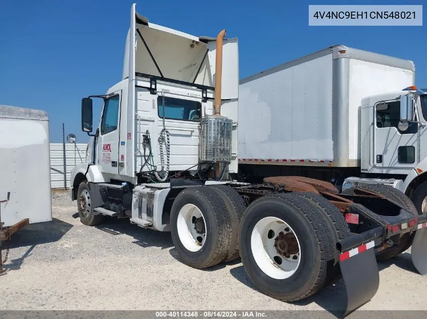 2012 Volvo Vn Vnl VIN: 4V4NC9EH1CN548021 Lot: 40114348