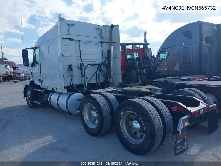 2012 Volvo Vn Vnl VIN: 4V4NC9EH9CN565732 Lot: 40381216