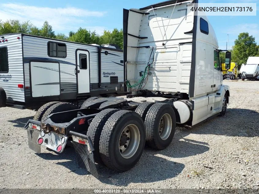 4V4NC9EH2EN173176 2014 Volvo Vn Vnl