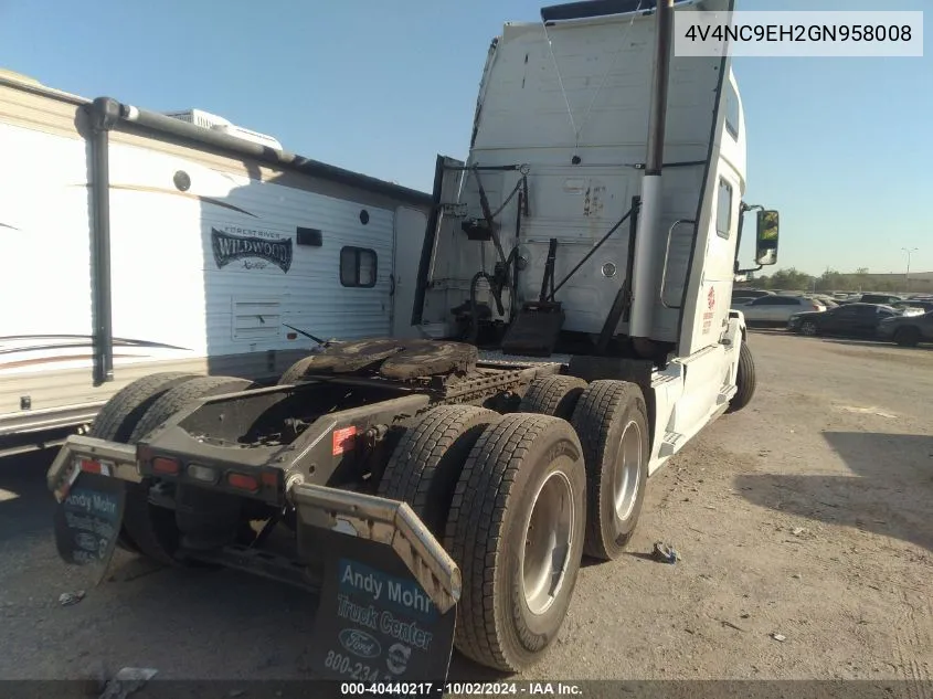 4V4NC9EH2GN958008 2016 Volvo Vn Vnl