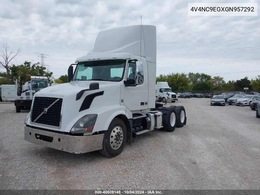 2016 Volvo Vn Vnl VIN: 4V4NC9EGXGN957292 Lot: 40509148