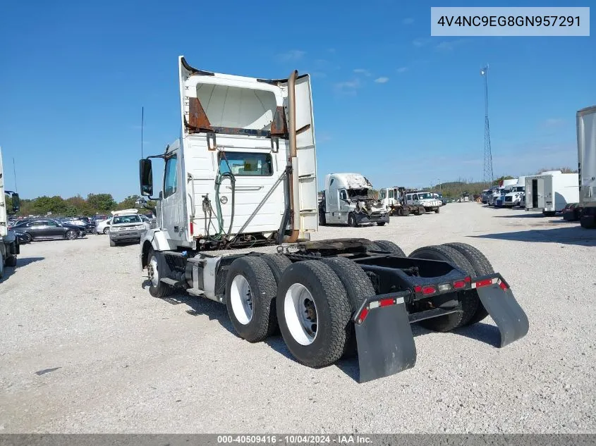 2016 Volvo Vn Vnl VIN: 4V4NC9EG8GN957291 Lot: 40509416