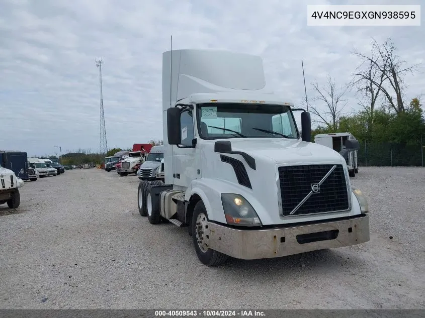 2016 Volvo Vn Vnl VIN: 4V4NC9EGXGN938595 Lot: 40509543