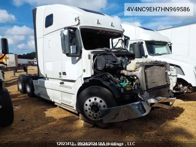 2017 Volvo Vnl VIN: 4V4NC9EH7HN969586 Lot: 12023413