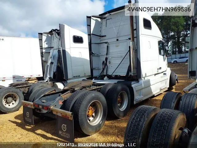 2017 Volvo Vnl VIN: 4V4NC9EH7HN969586 Lot: 12023413