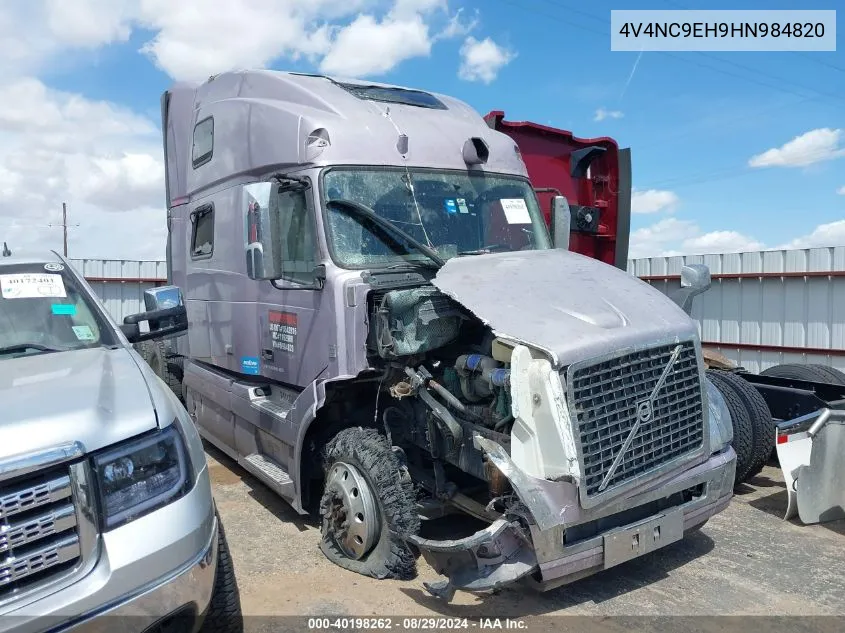 2017 Volvo Vnl VIN: 4V4NC9EH9HN984820 Lot: 40198262