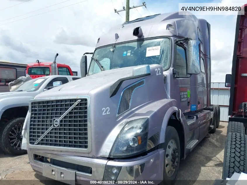 2017 Volvo Vnl VIN: 4V4NC9EH9HN984820 Lot: 40198262