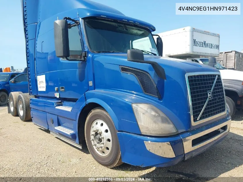 2017 Volvo Vnl VIN: 4V4NC9EG1HN971423 Lot: 40212386