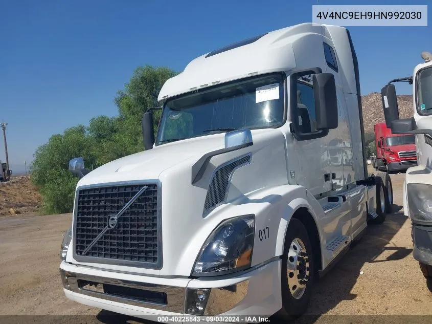 2017 Volvo Vnl VIN: 4V4NC9EH9HN992030 Lot: 40225843