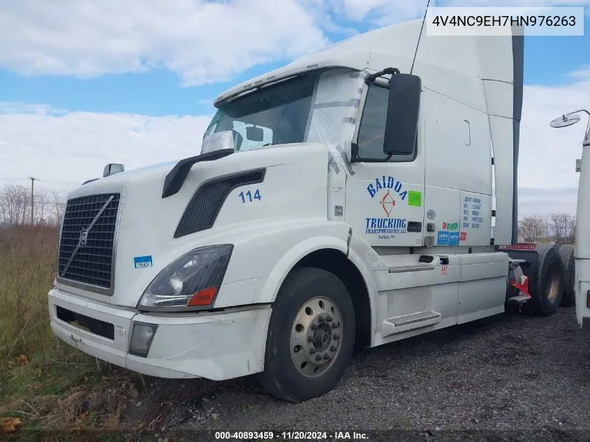 2017 Volvo Vnl VIN: 4V4NC9EH7HN976263 Lot: 40893459